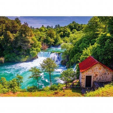 Krka waterfalls, Croatia 1000 pcs. 1