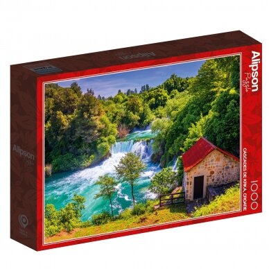 Krka waterfalls, Croatia 1000 pcs.