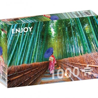 Asian Woman in Bamboo Forest 1000 pcs.