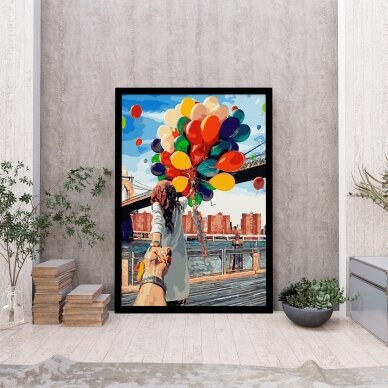 Balloons in hand 40*50 cm 1