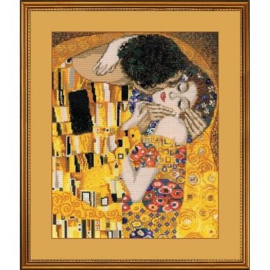 The Kiss (G. Klimt) 30x35 cm