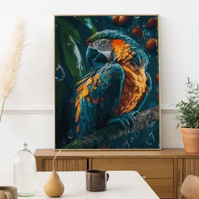Beautiful parrot 40*50 cm 1