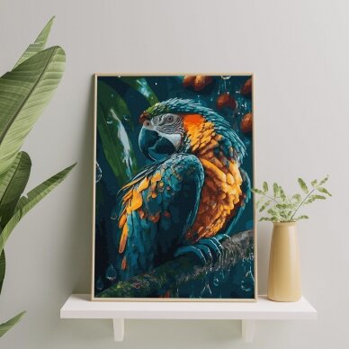 Beautiful parrot 40*50 cm 2