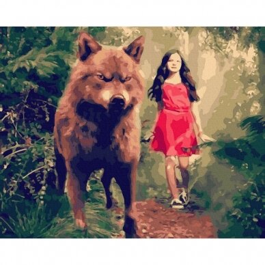 Renesmee and the werewolf 40*50 cm