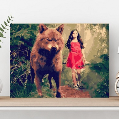 Renesmee and the werewolf 40*50 cm 1