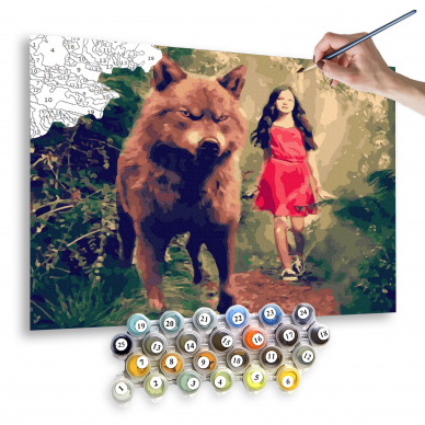 Renesmee and the werewolf 40*50 cm 3