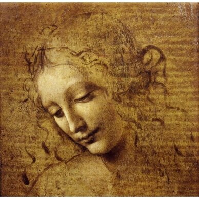 Leonardo da Vinci: Giovane Fanciulla veidas 1000 vnt. 1