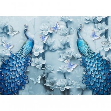 Blue Peacocks 1000 pcs. 1