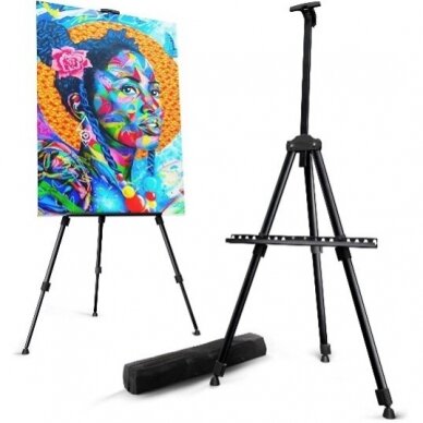 Metal easel