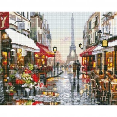 Life in Paris 40*50 cm (round diamonds)