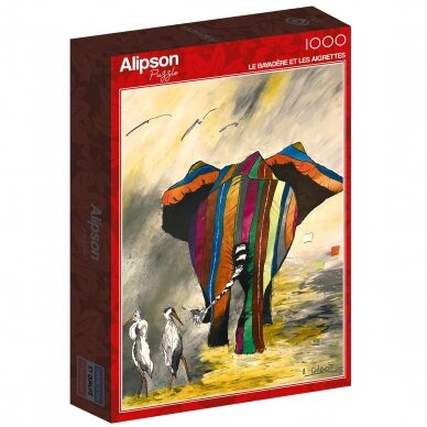 Colored elephant 1000 pcs.