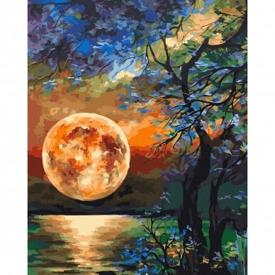 Full moon 40*50 cm