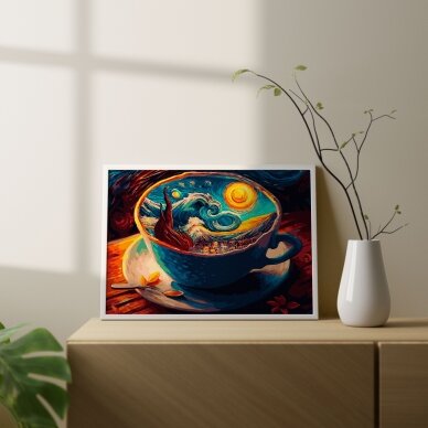 Night in a cup 40*50 cm 1