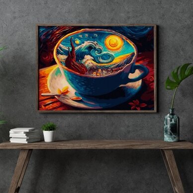 Night in a cup 40*50 cm 2