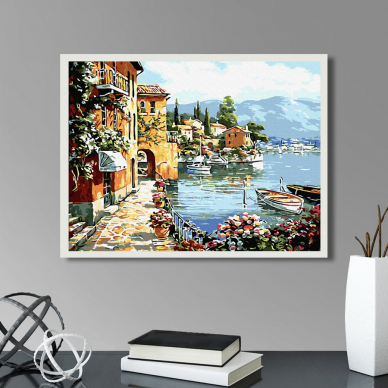 Romantic harbor 40*50 cm 1