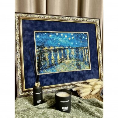 Starry Night Over the Rhone (V. Van Gogh) 38x26 cm   1