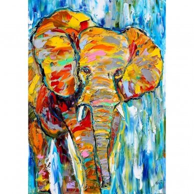 Colorful Elephant 1000 pcs. 1
