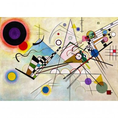 Composition VIII, Wassily Kandinsky 1000 pcs. 1